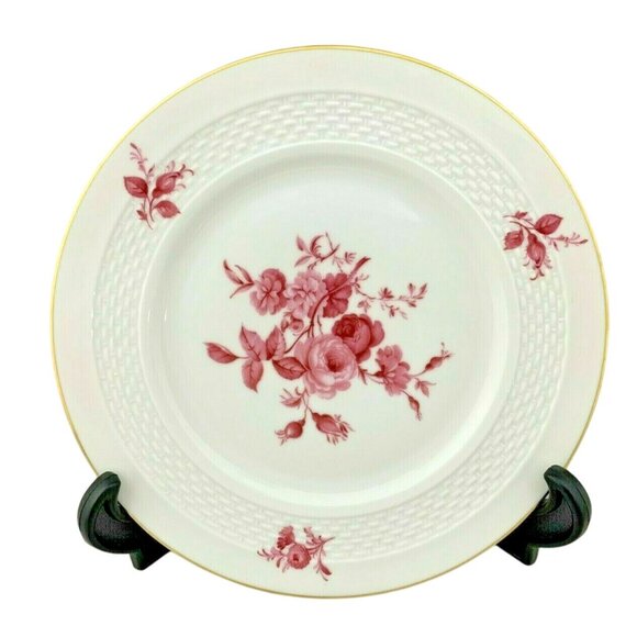 Vintage Hutschenreuther Hohenberg China - Serenade - Pair Salad Plates - 7.75" - Picture 2 of 9